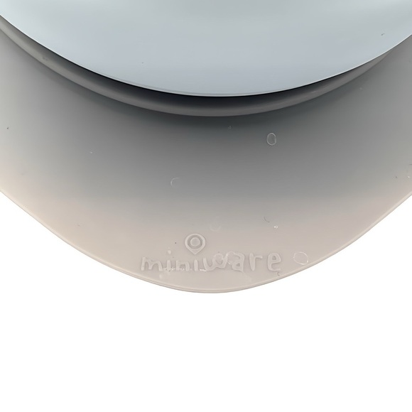 Miniware Baby Toddler Cereal Bowl Set of 2 Detachable Suction - Eco Friendly - Picture 6 of 7